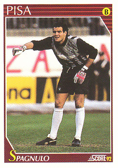 Gianpaolo Spagnulo Pisa Score 92 Seria A #331